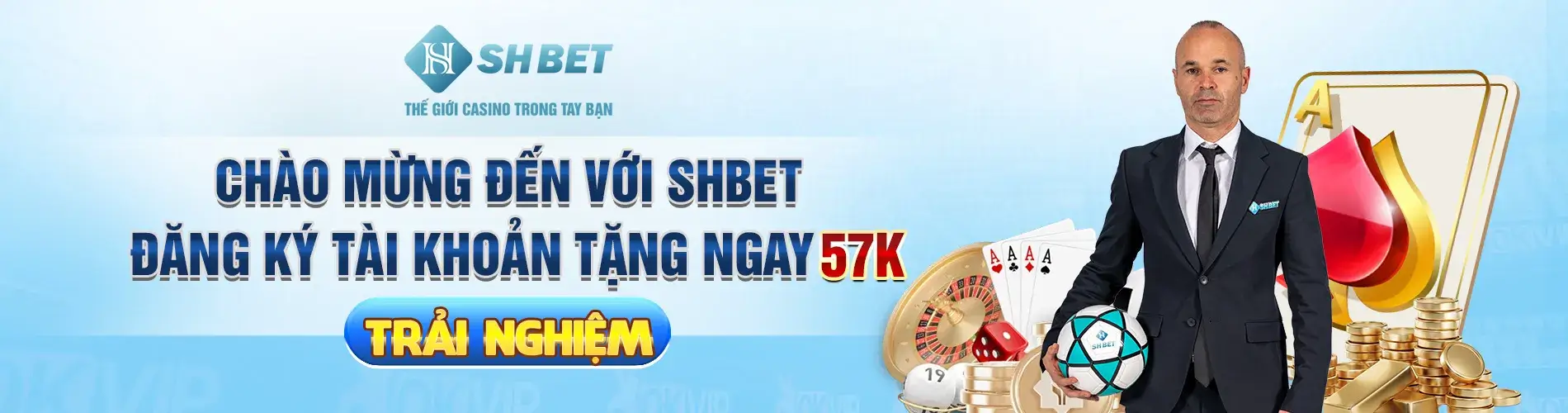 Nhà cái shbet.com khuyến mãi đăng ký tài khoản